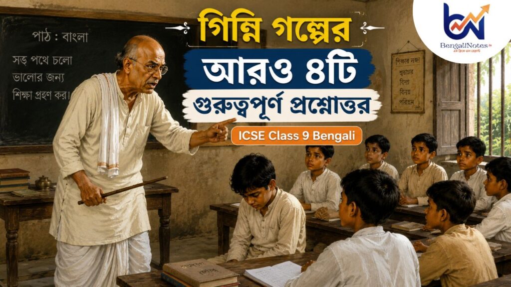 Ginni Golpo Important Questions