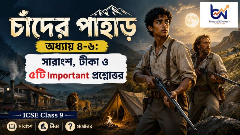 চাঁদের পাহাড় অধ্যায় ৪-৬