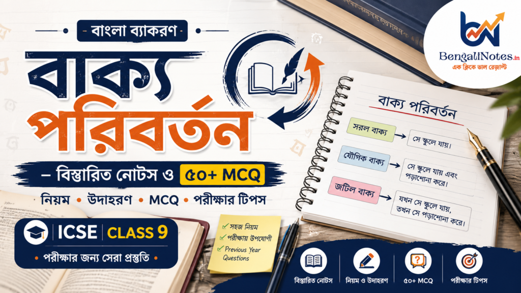বাক্য পরিবর্তন