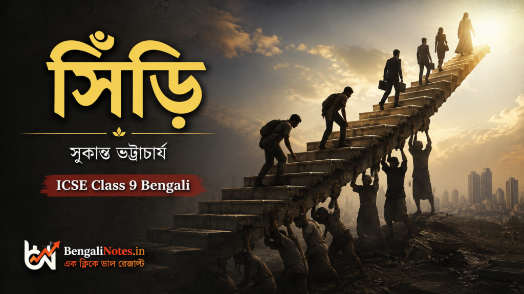 সিঁড়ি কবিতার সারসংক্ষেপ