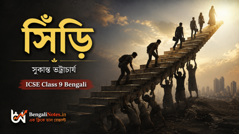 সিঁড়ি কবিতার সারসংক্ষেপ