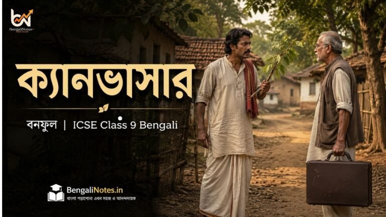 ক্যানভাসার গল্পের কাহিনিসংক্ষেপ