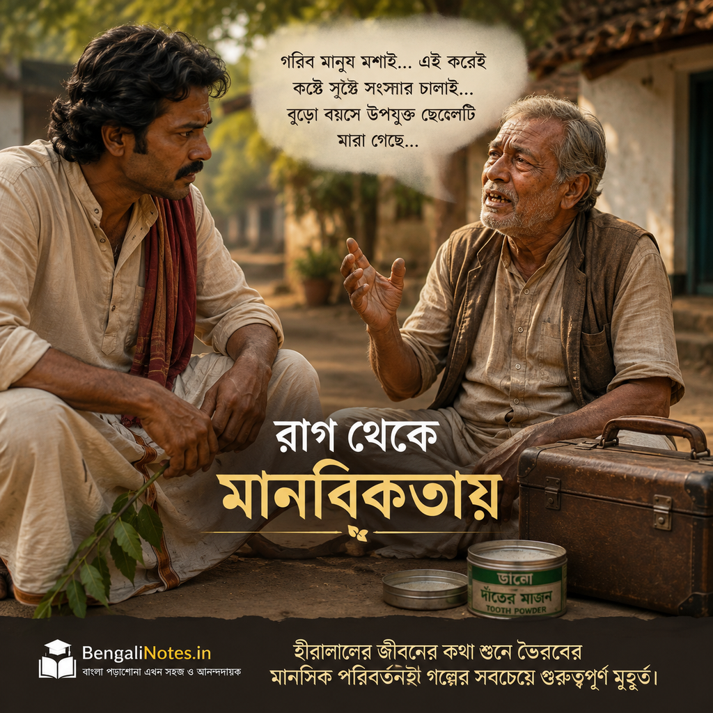 ক্যানভাসার গল্পের কাহিনিসংক্ষেপ