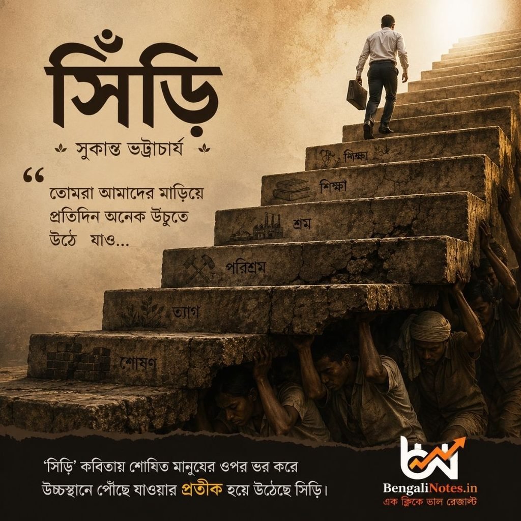 সিঁড়ি কবিতার সারসংক্ষেপ